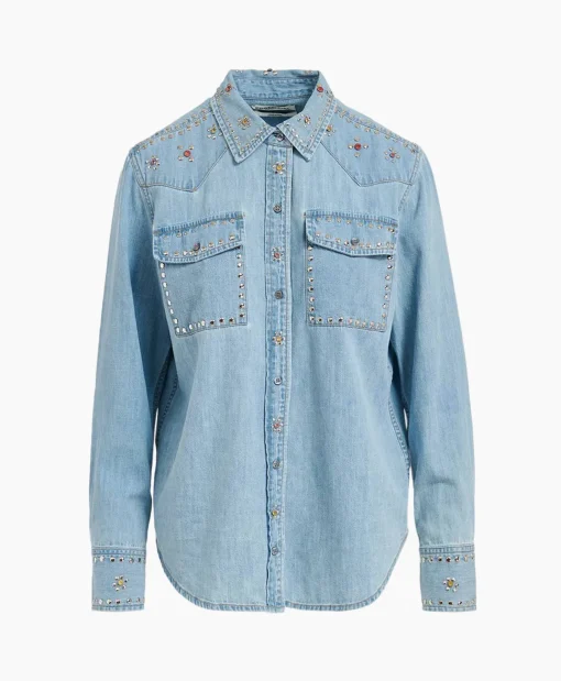 Sale Blouse Fairchild Blauw Dames Blouses