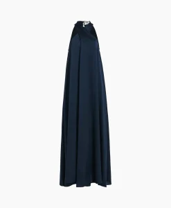 Outlet Maxi Jurk Finch Blauw Dames Bruiloftskleding
