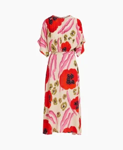 Cheap Midi Jurk Frikart Off White Dames Bruiloftskleding