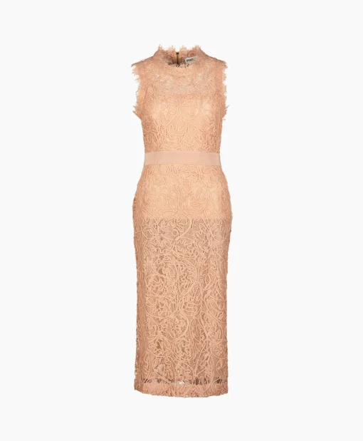 Shop Midi Jurk Emery Pink Dames Bruiloftskleding