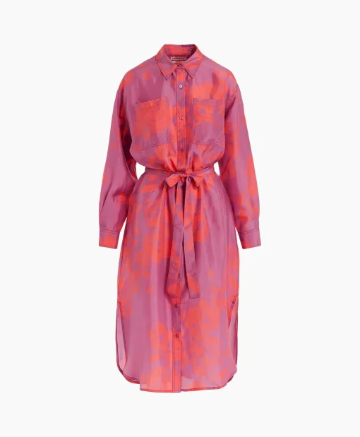 Discount Mini Jurk Foxglove Pink Dames Bruiloftskleding