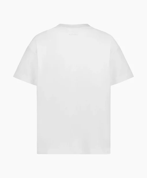 Store Flaneur T-Shirt Korte Mouw Scribble Wit Heren T-Shirts