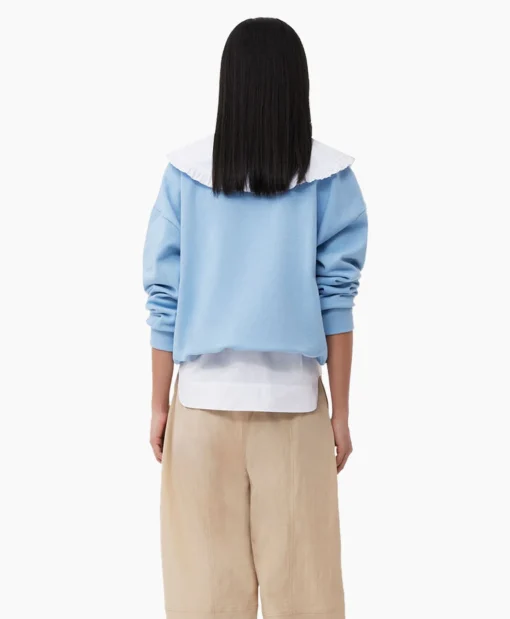 Sale Pullover Isoli Oversized Blauw Dames Truien