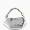 New Schouder / Hand Tas Bou Mini Zilver Dames Tassen