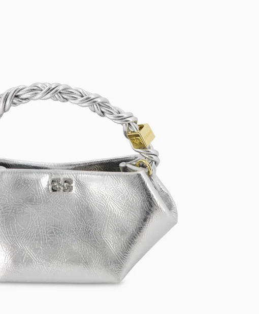 New Schouder / Hand Tas Bou Mini Zilver Dames Tassen