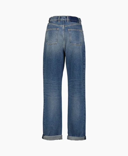 Clearance Jeans Golden W's Kim Medium Stone Washed Blauw Dames Broeken