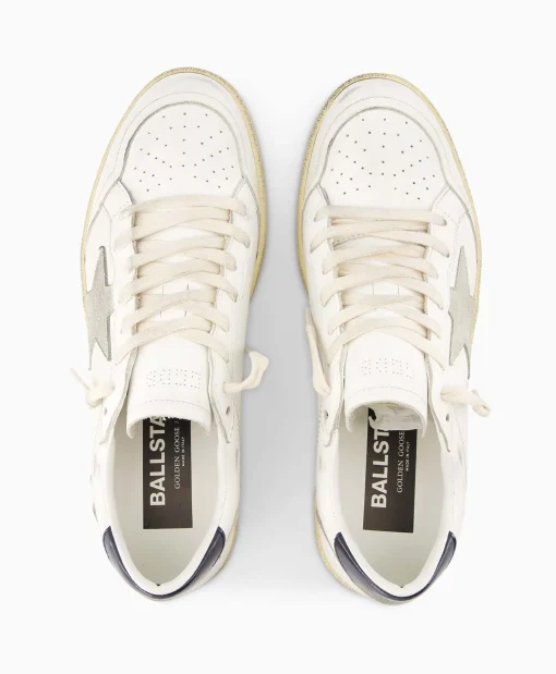 New Sneaker Ballstar Leather Upper Suede Star Shiny Le Off White Heren Sneakers