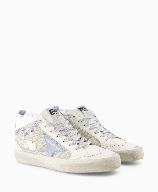 Online Sneaker Mid Star Wit Dames Sneakers