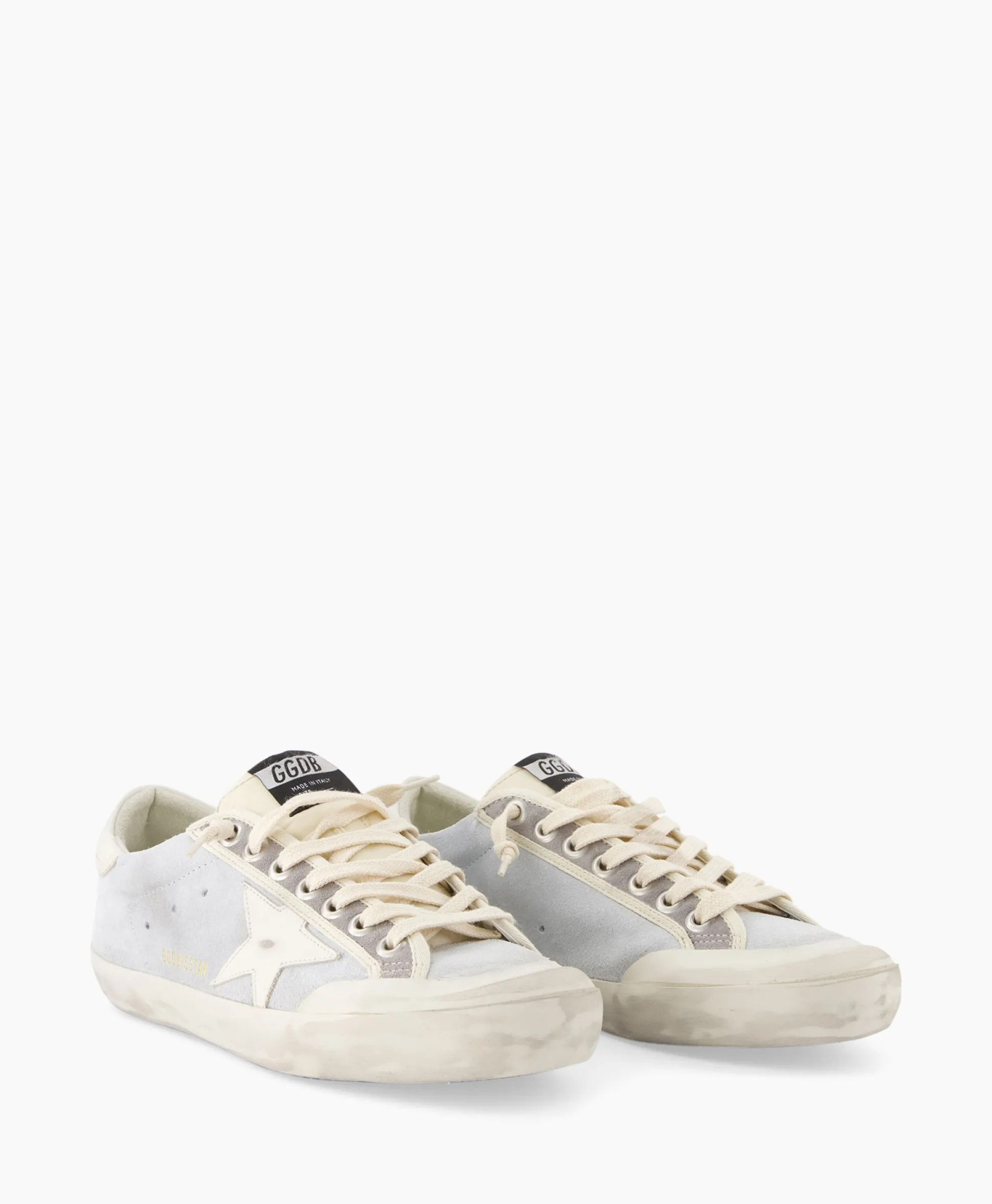 New Sneaker Super Star Suede Licht Grijs Heren Sneakers
