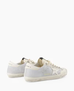 New Sneaker Super Star Suede Licht Grijs Heren Sneakers