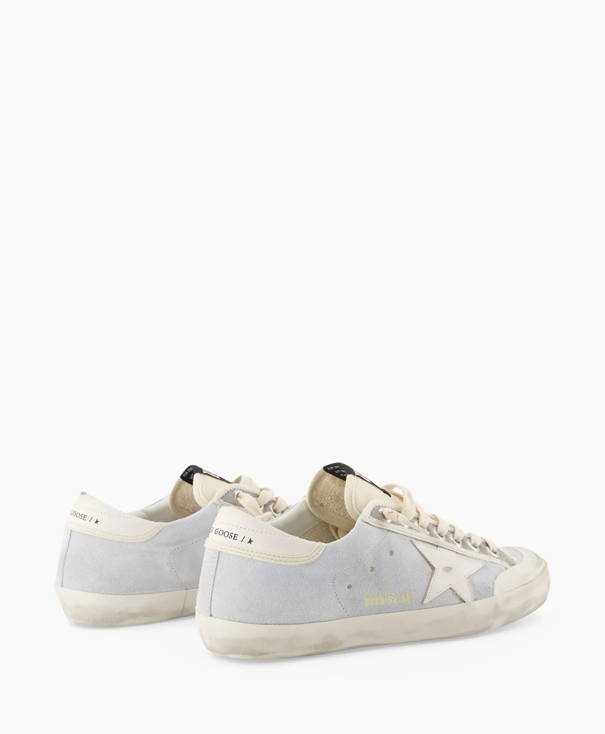 New Sneaker Super Star Suede Licht Grijs Heren Sneakers