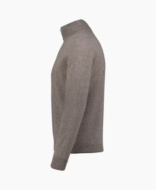 Best Pullover 55126-19690 Taupe Heren Truien