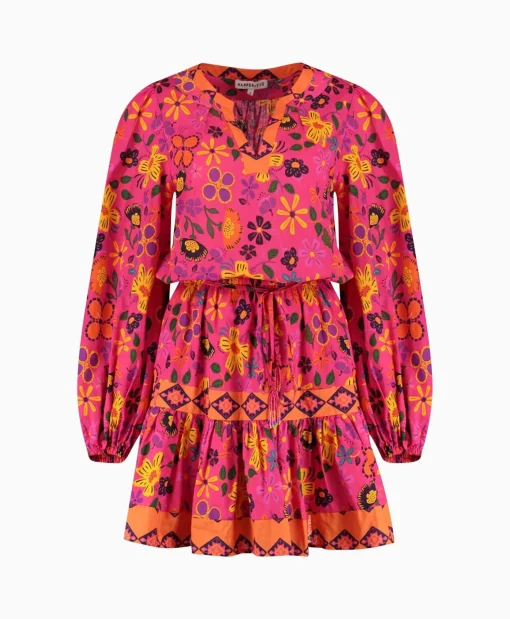 Flash Sale Harper & Yve Mini Jurk Max-Dr Roze Dames Jurken