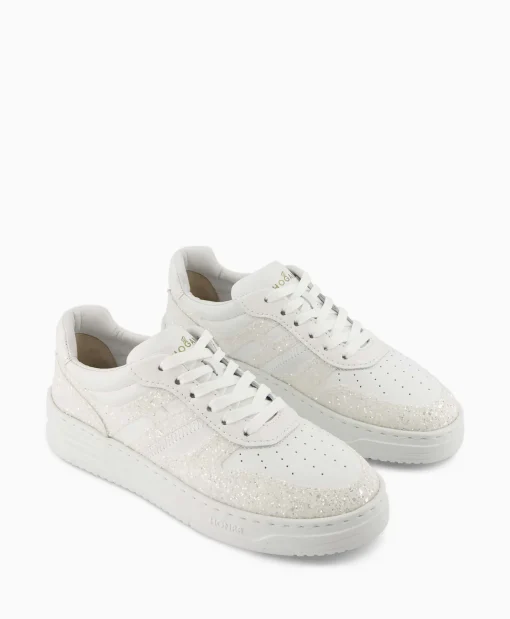 Cheap Sneaker Allacciato Wit Dames Sneakers