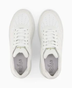 Cheap Sneaker Allacciato Wit Dames Sneakers