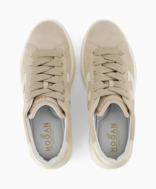 Online Sneaker Rebel Beige Dames Sneakers
