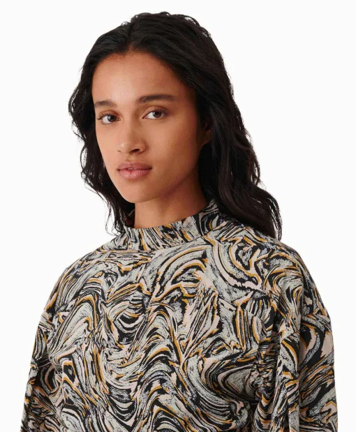 Fashion Mini Jurk Francia Beige Dames Jurken