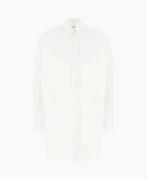 Cheap Blouse Cylvany-Ga Wit Dames Blouses