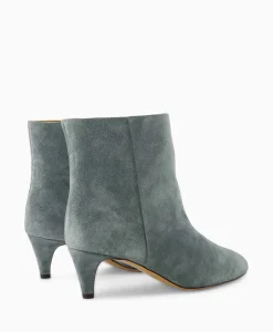 Cheap Enkellaars Daxi-Ga Licht Groen Dames Laarzen