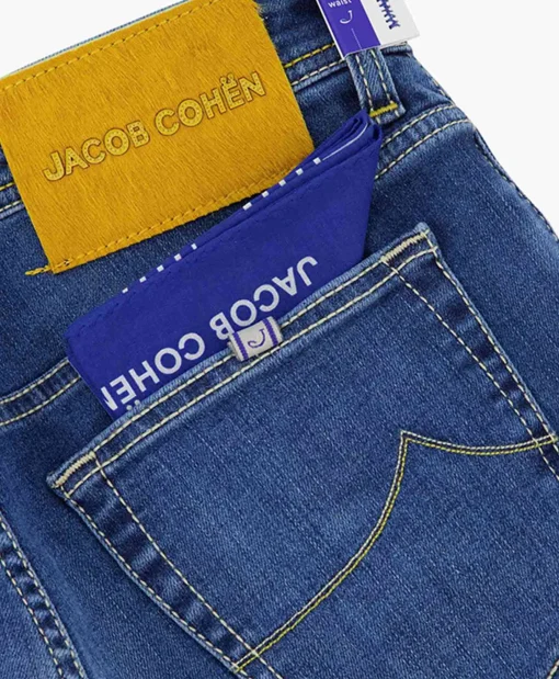 Best Sale Jeans Pant 5 Pkt Slim Fit Bard Blauw Heren Broeken