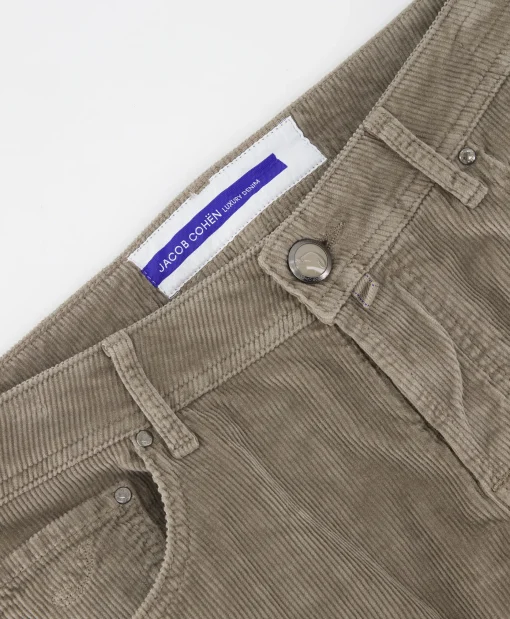 Discount Jeans 5-Pocket Nick Slim Bruin Heren Broeken
