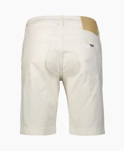 Hot Korte Broek Bermude 5T Slim Fit Lou Licht Bruin Heren Broeken