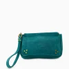 Hot Jerome Dreyfuss Clutch Clap M Groen Dames Tassen