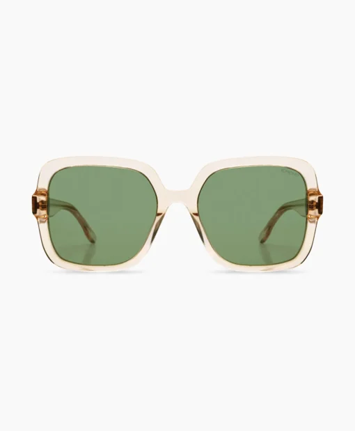 Flash Sale Zonnebril Miley Champagne Rose Gold Matte Rose Dames Zonnebrillen