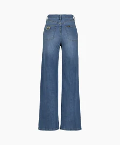 Sale Jeans Rosa Blauw Dames Broeken