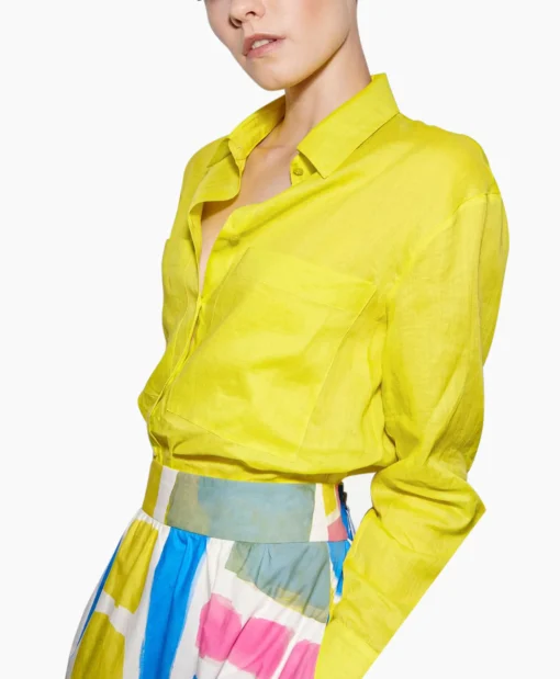 New Blouse 298331/3500-0 Geel Dames Blouses
