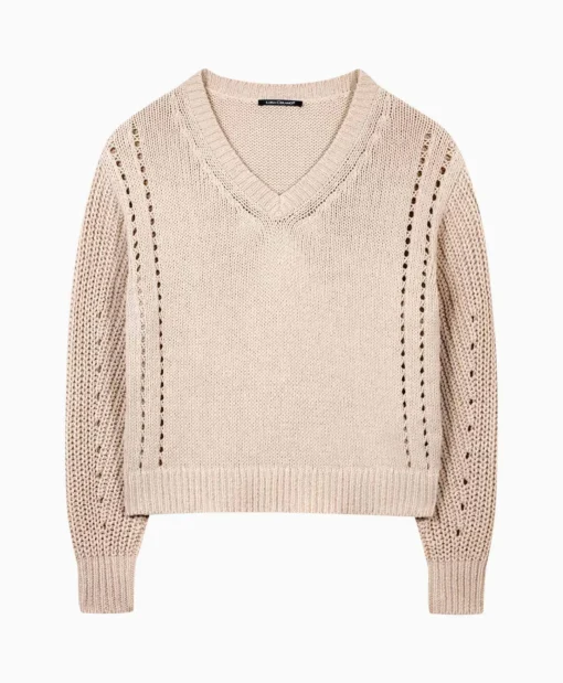 Outlet Pullover 198402/5323-0 Beige Dames Truien