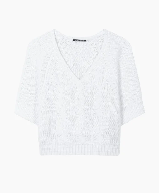 Discount Pullover 198409/5856-0 Wit Dames T-Shirts & Tops