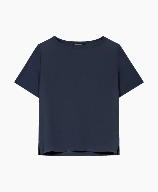 Best Sale T-Shirt Korte Mouw 398117/7600-0 Donker Blauw Dames T-Shirts & Tops