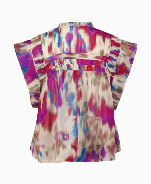 Fashion Marant Etoile Top Leaza-Gb Beige Dames T-Shirts & Tops