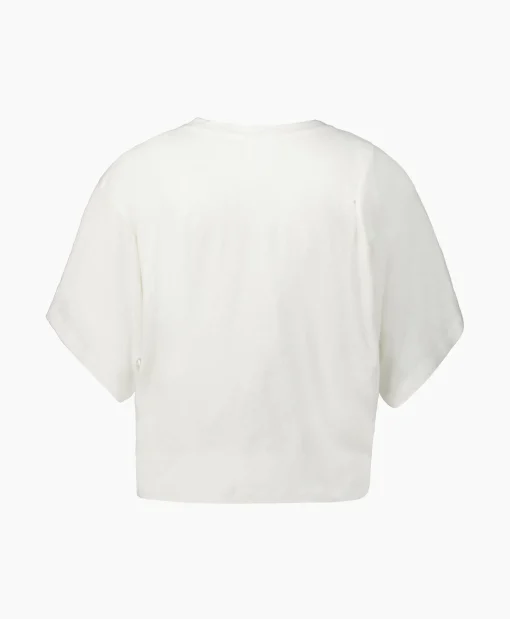 Outlet Marant Etoile T-Shirt Korte Mouw Kyanza-Gc Wit Dames T-Shirts & Tops