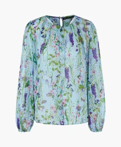 Clearance Blouse Wc 51.21 W25 Licht Blauw Dames Blouses