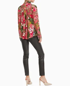 Discount Blouse Vc 51.40 W61 Licht Rood Dames Blouses