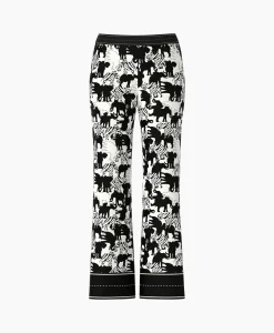 Store Broek Wc 81.04 M03 Print + 2 Kleurig Dames Broeken