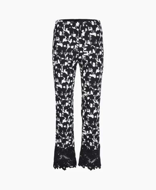 Discount Broek Wc 81.02 J10 Zwart Dames Broeken