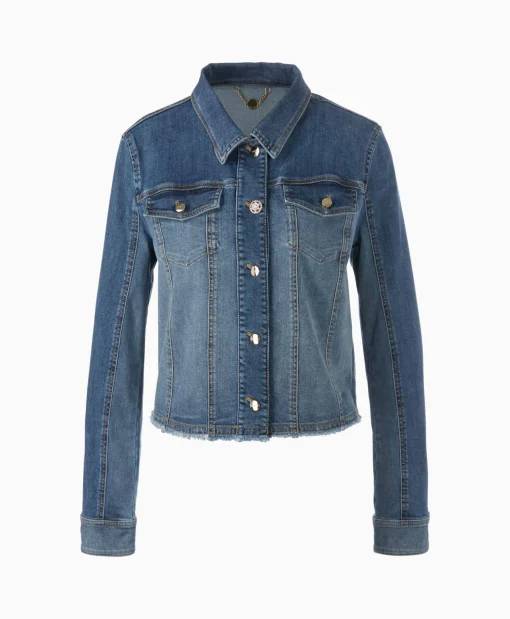 Fashion Jack Vc 31.04 D08 Blauw Dames Jassen