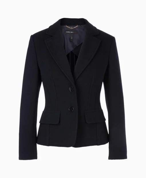 Fashion Jasje Wc 34.11 J09 Midden Blauw Dames Blazers