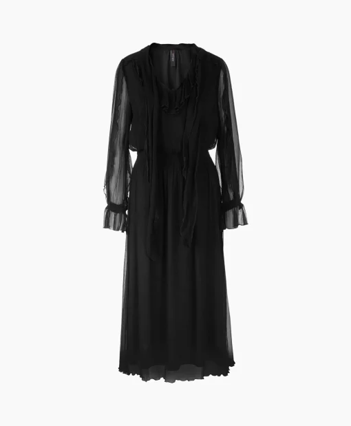 Best Sale Jurk Vc 21.19 W51 Zwart Dames Bruiloftskleding