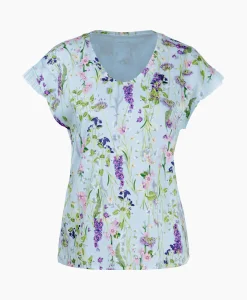 Best Sale T-Shirt Wc 48.23 J19 Licht Blauw Dames T-Shirts & Tops