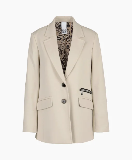 Fashion Jasje Ws 34.11 W10 Grijs Dames Blazers