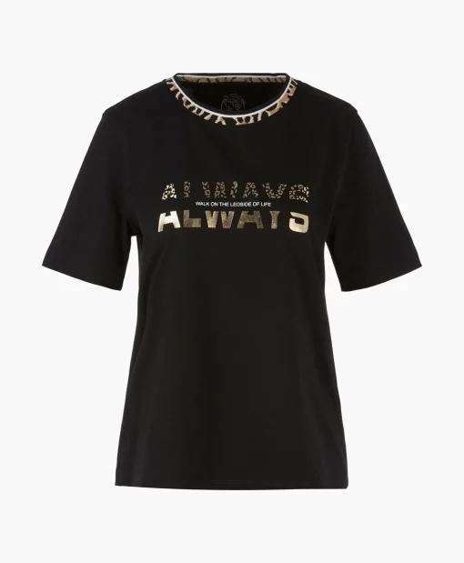 Shop T-Shirt Ws 48.20 J27 Zwart Dames T-Shirts & Tops