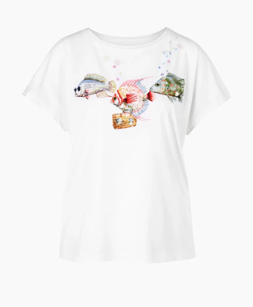 Best Sale T-Shirt Ws 48.58 J98 Wit Dames T-Shirts & Tops
