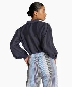 Flash Sale Blouse Mavender Donker Blauw Dames Blouses