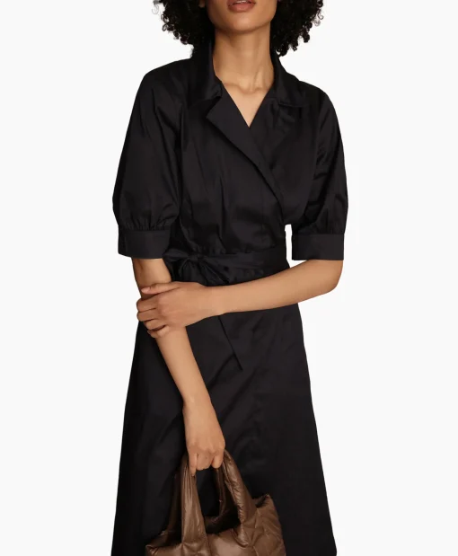 Clearance Midi Jurk Bobula Blauw Dames Jurken