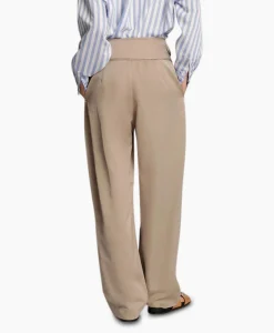 Clearance Pantalon Mosolo Beige Dames Broeken