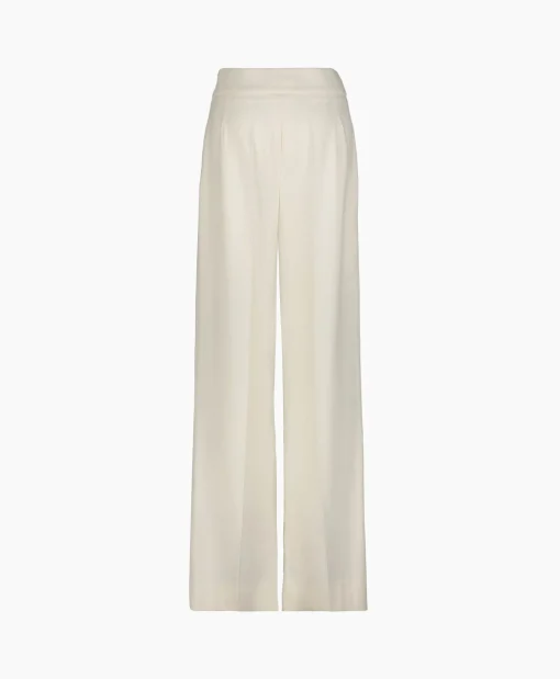 Clearance Pantalon Arrow-J3Tkn01 Ecru Dames Broeken